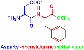Aspartame chemical structure
