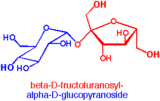 sucrose structure